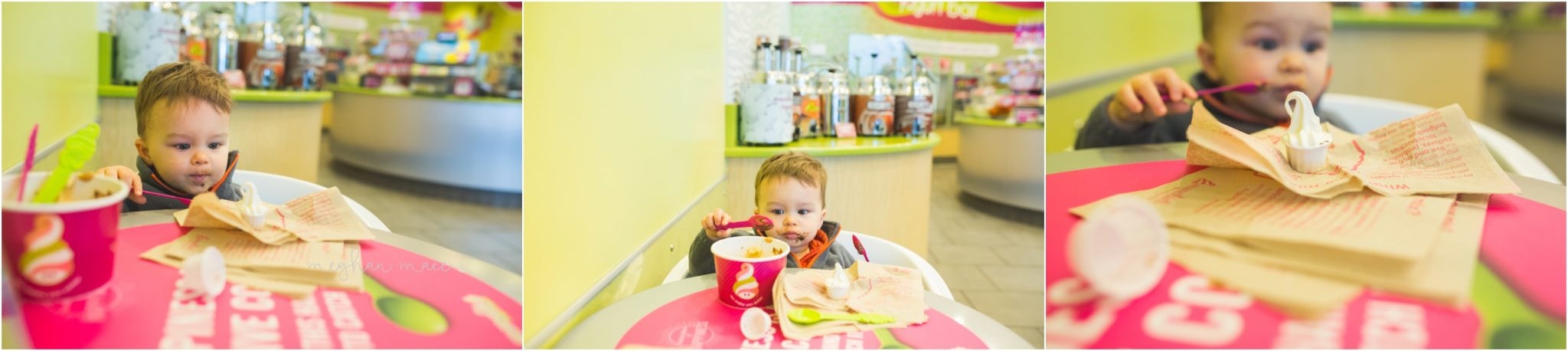 Meijer Michigan, Michigan Children Photographer, Michigan Lifestyle Photographer, Menchie's Frozen Yogurt